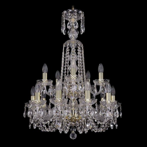 Подвесная люстра Bohemia Ivele 1402/10+5/195/XL-81/2d G 
