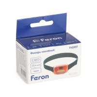  - Налобный светодиодный фонарь Feron TH2306 на батарейках 60х35 150 лм 41710