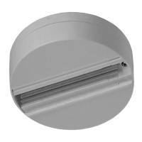  - Чашка крепления адаптера к шинопроводу Uniel UBX-A81 Silver 1 Polybag UL-00002393
