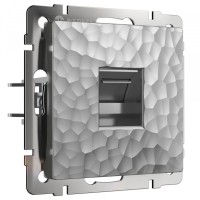  - Розетка Werkel Hammer Ethernet RJ-45 серебряный W1281006 4690389163036