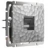 Розетка Werkel Hammer Ethernet RJ-45 серебряный W1281006 4690389163036 - Розетка Werkel Hammer Ethernet RJ-45 серебряный W1281006 4690389163036