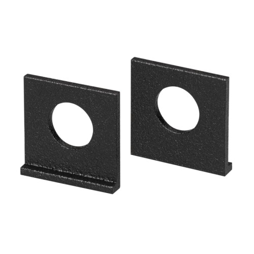Проушина RING-ZM-SET BLACK (Arlight, Металл) Комплект проушин черного цвета для профилей КЛУС с малым пазом.
В комплекте правая и левая проушины, цена за комплект.