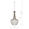 Подвесной светильник Nowodvorski Luksor 8853 - Подвесной светильник Nowodvorski Luksor 8853