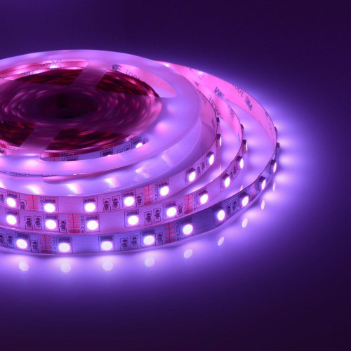 Светодиодная лента Apeyron 14,4W/m 60LED/m 5050SMD разноцветная 5M LSE-158 