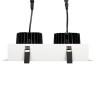 Светильник CL-KARDAN-S283x152-2x25W White6000 (WH-BK, 30 deg) (Arlight, IP20 Металл, 3 года) - Светильник CL-KARDAN-S283x152-2x25W White6000 (WH-BK, 30 deg) (Arlight, IP20 Металл, 3 года)