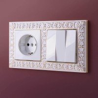  - Выключатель трехклавишный Werkel белый WL01-SW-3G 4690389073427