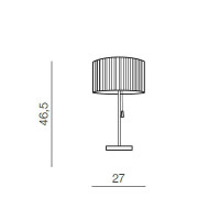  - Настольная лампа Azzardo Penelopa table AZ2391