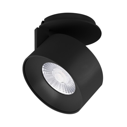 Модуль светодиодный PLURIO-LAMP-R77-9W Warm3000 (BK, 36 deg, 2-2, 38V, 200mA) (Arlight, Металл) Мощность 9 Вт, св. поток 550 лм, 79 лм/Вт, теплый 3000 K, CRI90, угол 36°, напряжение питания 230 В. Цвет Черный, круглый корпус из Алюминий, степень защиты IP20. Размер: 78*62 мм. Монтаж На базу PLURIO. Драйвер 38 В, 200 мА, пульсация 