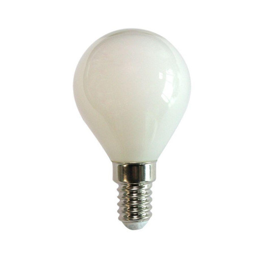 Лампа светодиодная филаментная Volpe E14 6W 3000K матовая LED-G45-6W/3000K/E14/FR/SLF UL-00008314 