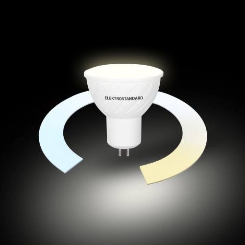 Лампа светодиодная диммируемая Elektrostandard G5.3 5W 3300/4200/6500K матовая BLG5316 4690389174223 