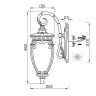 Настенный светильник (бра) Outdoor O414WL-01BZ - Настенный светильник (бра) Outdoor O414WL-01BZ