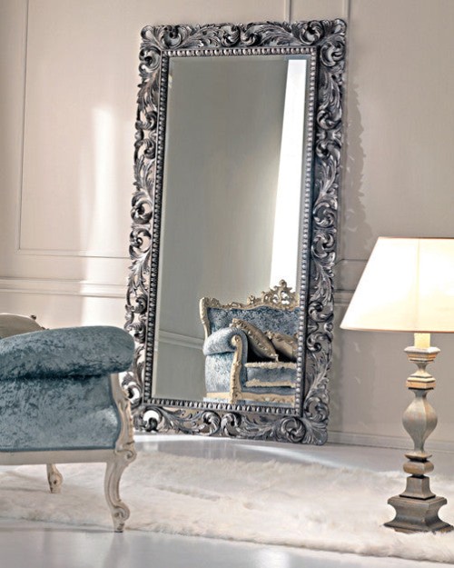 Напольное зеркало &quot;Кингстон&quot; Florentine Silver/19 