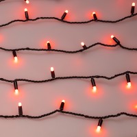  - Светодиодная гирлянда ARD-STRING-CLASSIC-10000-BLACK-100LED-MILK-LIVE RGB-DMX (24V, 10W) (Ardecoled, IP65)