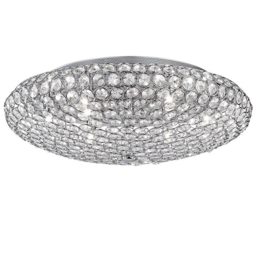 Потолочный светильник Ideal Lux King PL9 Cromo 073255 