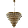 Подвесная люстра Crystal Lux Abigail SP22 D820 GOLD/AMBER - Подвесная люстра Crystal Lux Abigail SP22 D820 GOLD/AMBER