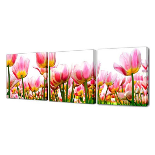 Модульная картина Море тюльпанов Toplight 150х50см TL-M2006 