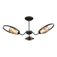  - Потолочная люстра IMEX MD.3616-3-P BK