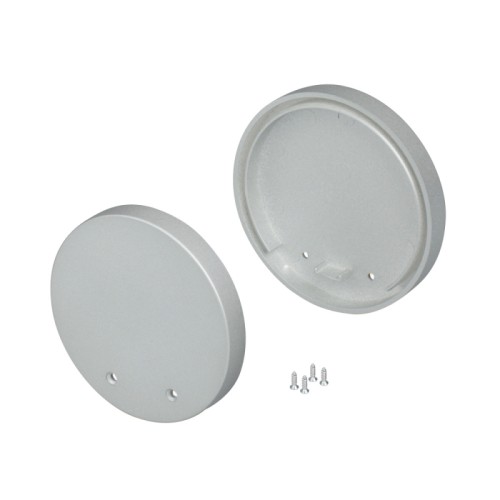 Заглушка SL-ROUND-D60 (Arlight, Пластик) Пара заглушек для профиля SL-ROUND-D60 с экраном. В комплекте 2 заглушки, 4 шурупа. Цена за весь комплект.