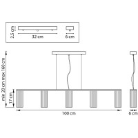  - Подвесная люстра Lightstar Roma 718057