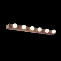  - Настенный светильник Ideal Lux Prive AP6 Corten 187570
