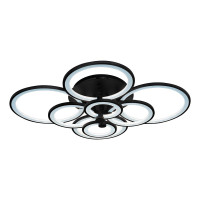  - Потолочная светодиодная люстра iLedex Ring A001/8 BK
