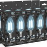 Лампа светодиодная филаментная Gauss E14 13W 4100K прозрачная 103801213 - Лампа светодиодная филаментная Gauss E14 13W 4100K прозрачная 103801213