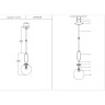 Подвесной светильник Lumien Hall Мило LH4100/1P-CO-WT - Подвесной светильник Lumien Hall Мило LH4100/1P-CO-WT