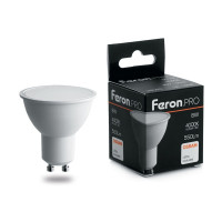  - Лампа светодиодная Feron GU10 8W 4000K Матовая LB-1608 38093