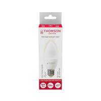 - Лампа светодиодная Thomson E27 10W 3000K свеча матовая TH-B2023