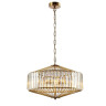Подвесной светильник Crystal Lux Fiesta SP5 Brass/Transparente - Подвесной светильник Crystal Lux Fiesta SP5 Brass/Transparente