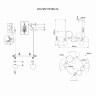 Подвесная люстра Lumien Hall Lovrenc LH4125/14P-SN-CL - Подвесная люстра Lumien Hall Lovrenc LH4125/14P-SN-CL