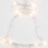 Подвесной светодиодный светильник «Колокольчик» Uniel ULD-H1620-010/STA/3AAA Warm White IP20 Bell UL-00007253 - Подвесной светодиодный светильник «Колокольчик» Uniel ULD-H1620-010/STA/3AAA Warm White IP20 Bell UL-00007253