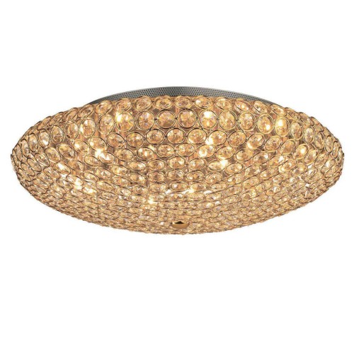 Потолочный светильник Ideal Lux King PL9 Oro 073262 