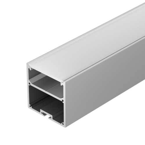 Профиль SL-LINE-5050-3000 ANOD (Arlight, Алюминий) Алюминиевый анодированный профиль для светодиодных лент и линеек. Габаритные размеры (L×W×H): 3000x50x50 мм. Ширина площадки для ленты 38 мм. Отсек для БП 46х22мм. Экраны, заглушки и другие аксессуары приобретаются отдельно. Цена за 1 метр.