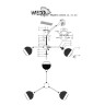Потолочная люстра Wedo Light Алид 66000.01.37.03 - Потолочная люстра Wedo Light Алид 66000.01.37.03