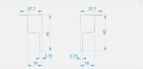 Заглушка Deko-Light End Cap P-EL-03-10 Set 2 pcs 978270 