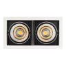 Светильник CL-KARDAN-S283x152-2x25W Warm3000 (WH-BK, 30 deg) (Arlight, IP20 Металл, 3 года) - Светильник CL-KARDAN-S283x152-2x25W Warm3000 (WH-BK, 30 deg) (Arlight, IP20 Металл, 3 года)