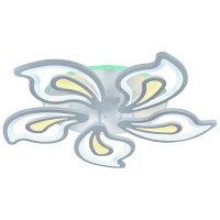  - Потолочная светодиодная люстра Profit Light 8073/5 WHT