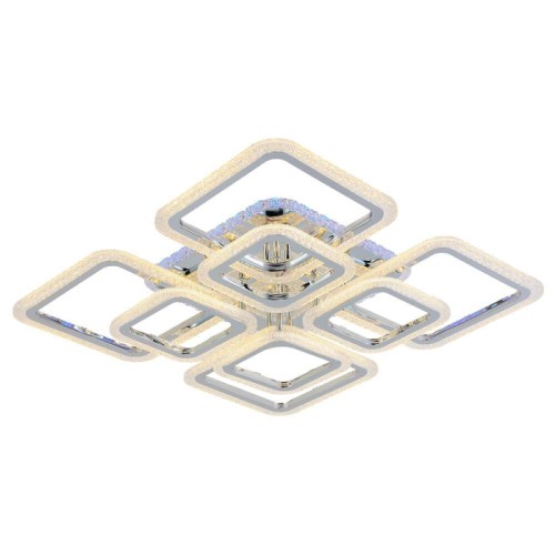 Потолочная светодиодная люстра Profit Light 8087/4+4 CHR B 
