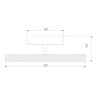Бра Elektrostandard Lattice 40003/LED серебро/серебро 4690389179488 - Бра Elektrostandard Lattice 40003/LED серебро/серебро 4690389179488