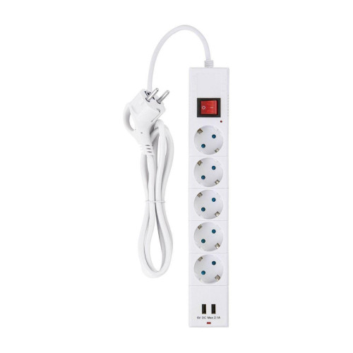 Сетевой фильтр Duwi 2хUSB 5гн 1,5м с/з 32590 1 