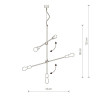 Подвесная люстра Nowodvorski Sticks 9076 - Подвесная люстра Nowodvorski Sticks 9076