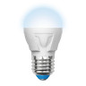 Лампа светодиодная Uniel E27 7W 4000K матовая LED-G45 7W/NW/E27/FR PLP01WH UL-00002418 - Лампа светодиодная Uniel E27 7W 4000K матовая LED-G45 7W/NW/E27/FR PLP01WH UL-00002418