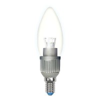  - Лампа светодиодная Uniel E14 3W 4500K прозрачная Led-C37P-3W/NW/E14/CL ALS01SL 06911