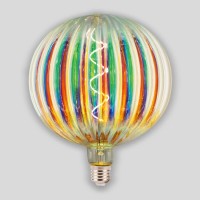  - Лампа светодиодная филаментная Hiper E27 6W 2700K разноцветная HL-2258