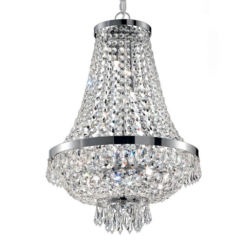 Подвесная люстра Ideal Lux Caesar SP9 Cromo 041827 