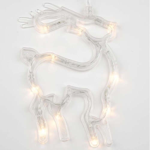 Подвесной светодиодный светильник «Олень» Uniel ULD-H1419-010/STA/3AAA Warm White IP20 Deer UL-00007252 