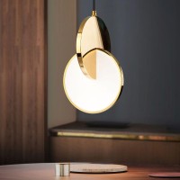  - Подвесной светодиодный светильник Eurosvet Lang 50225/1 Led золото