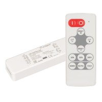 - Контроллер ARL-MINI-MIX White (5-24V, 2x5A, RF ПДУ 12кн) (Arlight, IP20 Пластик, 1 год)