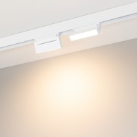  - Светильник MAG-ORIENT-FLAT-FOLD-S195-6W Warm3000 (WH, 80 deg, 48V) (Arlight, IP20 Металл, 5 лет)